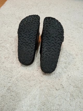 Sandalias Birkenstock Goma EVA Negra Talla 38