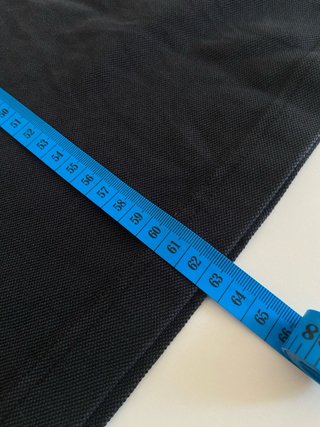Polo Nike Clásico Negro Logo Bordado Talla M