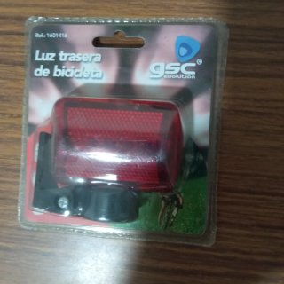 Luz trasera GSC Evolution bicicleta