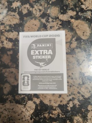 2 Cromos Panini Extra Sticker