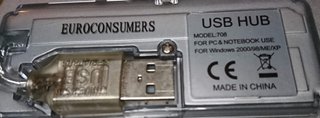 Hub USB 4 Puertos EUROCONSUMERS