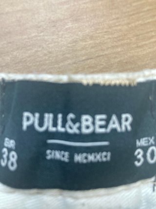 Bermuda Pull&Bear Talla S Beige