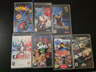 Giochi PSP: Crash, WWE, PES, Sims, ModNation, NFS