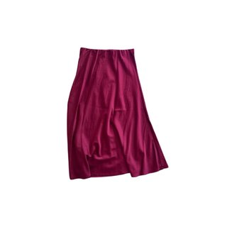Falda midi United Colors of Benetton morada