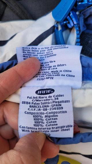 Saco silla bebé Jané
