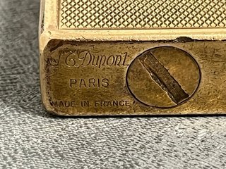 Encendedor ST Dupont Dorado