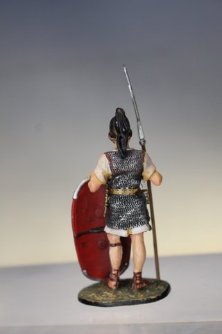 Hastati romano #38. 1:32. Soldados de plomo de la Antigua Roma