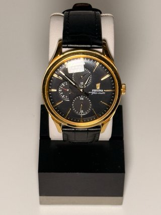 Reloj Festina Quartz Multifunción Esfera Negra