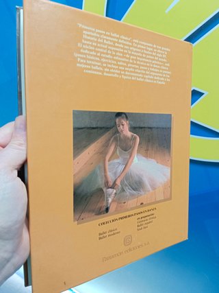 libro, tomo, PRIMEROS PASOS EN BALLET CLÁSICO . PARRAMON EDICIONES, 1985