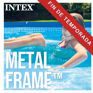 Piscina estructura metálica pvc gran capacidad
