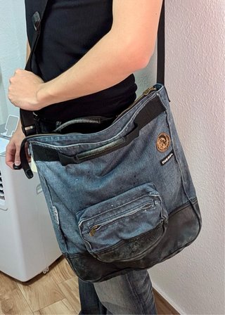 Bolso Grande Diesel Años 2000