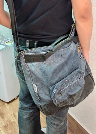 Bolso Grande Diesel Años 2000