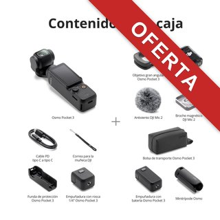 DJI Osmo Pocket 3 cámara 4K 120fps