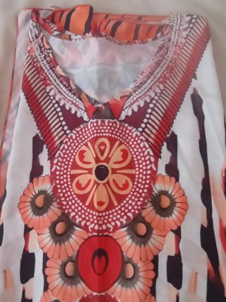Disfraz Africano Estampado