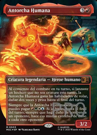 MTG - Cuatro Fanasticos Deck de Commander Marvel Super Heroes (Español)