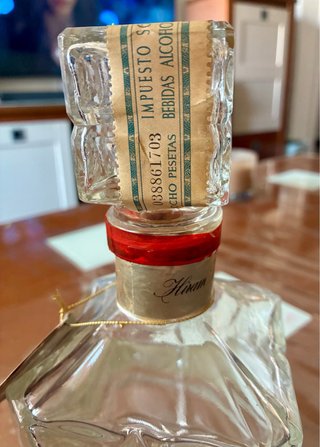 Botella Whisky Vintage Hiram Walker Doble-V