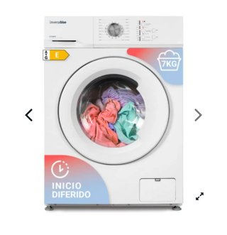 Lavadora Universal Blue 7kg Aruba 6007W - NUEVA