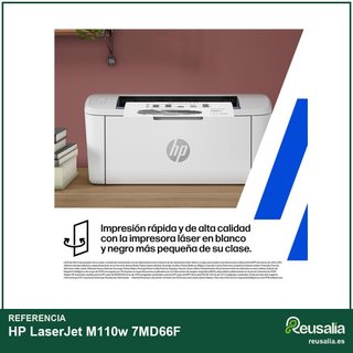 HP LaserJet M110w impresora láser wifi