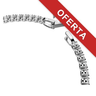 Swarovski Pulsera Tennis Deluxe mujer rodio