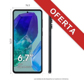 Samsung Galaxy M55 256GB Negro Smartphone