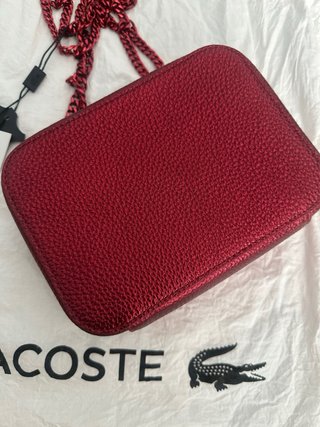 Bolso lacoste de piel