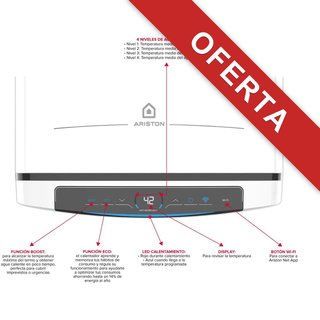 Ariston termo eléctrico ahorro wifi [CMKM]