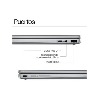 HP Chromebook x360 14b-cd0006ns 128GB Plata