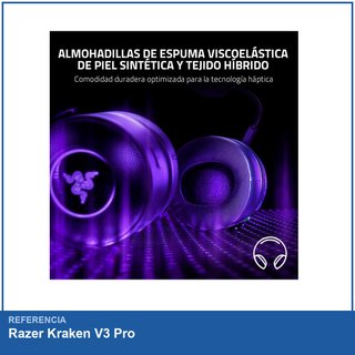 Razer Kraken V3 Pro auriculares gaming
