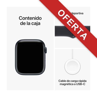 Apple Watch Series 9 GPS 45mm Medianoche