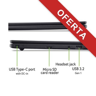 Acer CBOA314 128GB Negro Google Chromebook