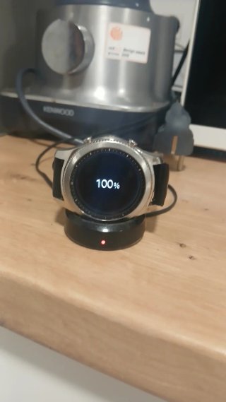 Samsung Gear Smartwatch Plata y Negro