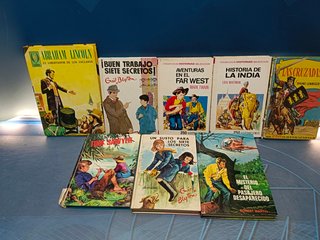 lote 8 libros infantiles, diferentes editoriales , vintage, buen estado