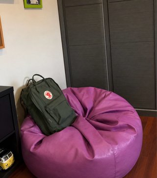 Sillón Puf Morado