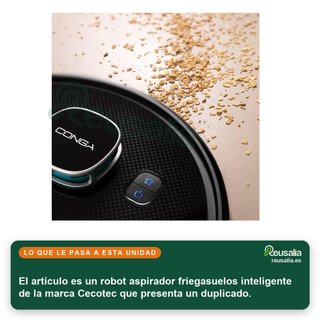 - Cecotec Conga robot aspirador friegasuelos