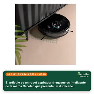 - Cecotec Conga robot aspirador friegasuelos