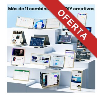 KEFEYA Monitor portátil 15.6” FHD triple