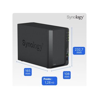 - Synology DS223 almacenamiento en red bajo