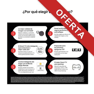 - LG OLED48G56LS televisor OLED 4K Smart IA