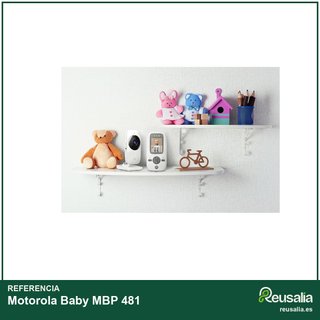 Motorola Baby MBP 481 vigilabebés pantalla lcd