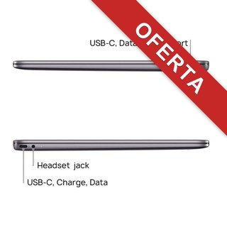 - Huawei MateBook 13 512GB Gris portátil 13"