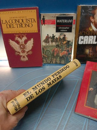 8 novelas, Historia, La conquista del trono, Carlos V, Waterloo y mas