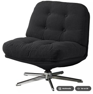 Silla giratoria IKEA DYVLINGE Kelinge negro