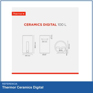 Thermor termo eléctrico eficiente antical digital