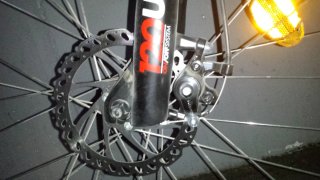 Bicicleta  Montbike BTWIN Rockrider 520 Modificada