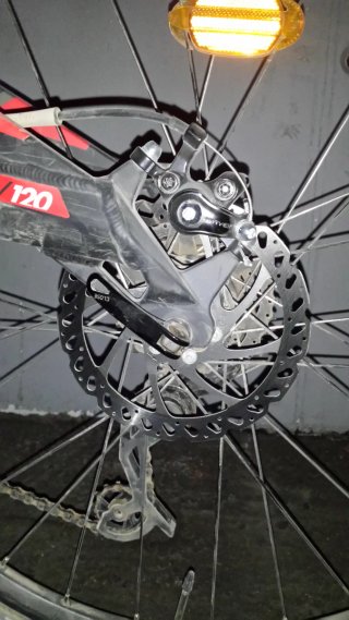 Bicicleta  Montbike BTWIN Rockrider 520 Modificada