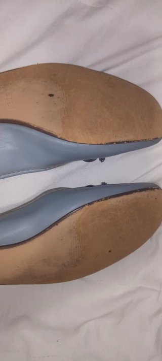 Regalo Zapatillas planas grises con lazo