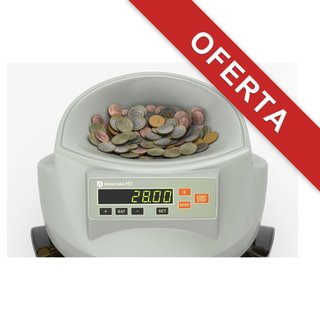 Detectalia M5 contadora clasificadora monedas euro