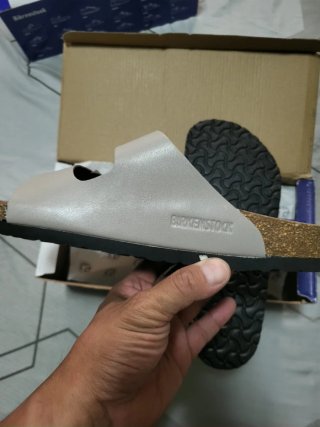 Sandalias Birkenstock Arizona Talla 40 Gris