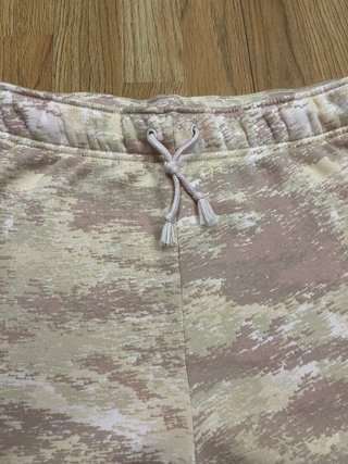 Pantalón Jogger Nike Mujer XL Camuflaje Rosa Beige