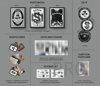STRAY KIDS - 5 STAR (3rd Album) + Beneficios Primera Edición - Opción: C